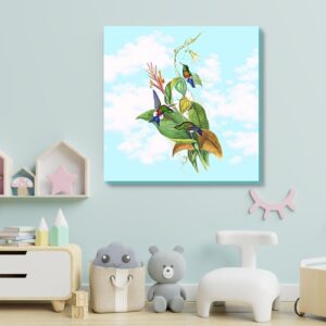 Hummingbird Wall Art with motivational quotes