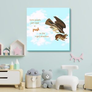 bird prints and quotes wall art