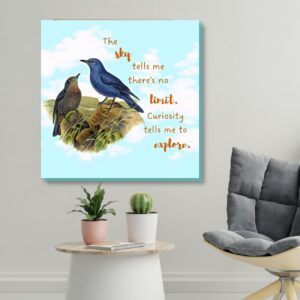 bird prints motivational quotes