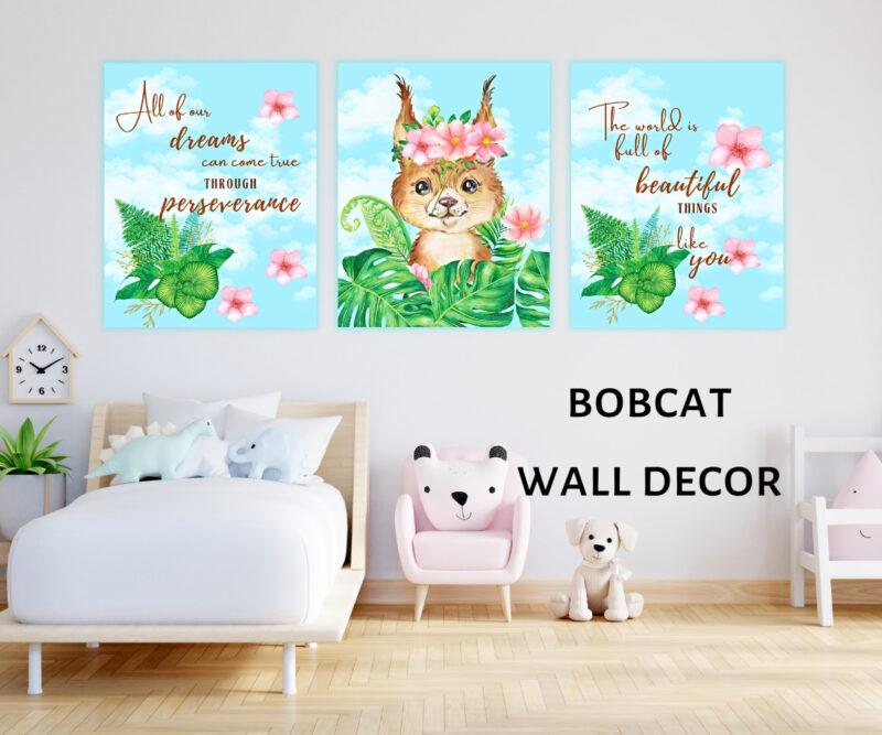 bobcat wall décor