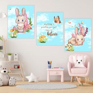 bunny art prints