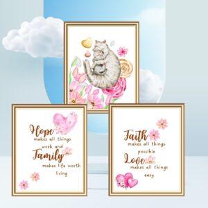 mom  and kitten art set