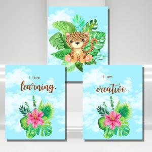 baby cheetah art prints