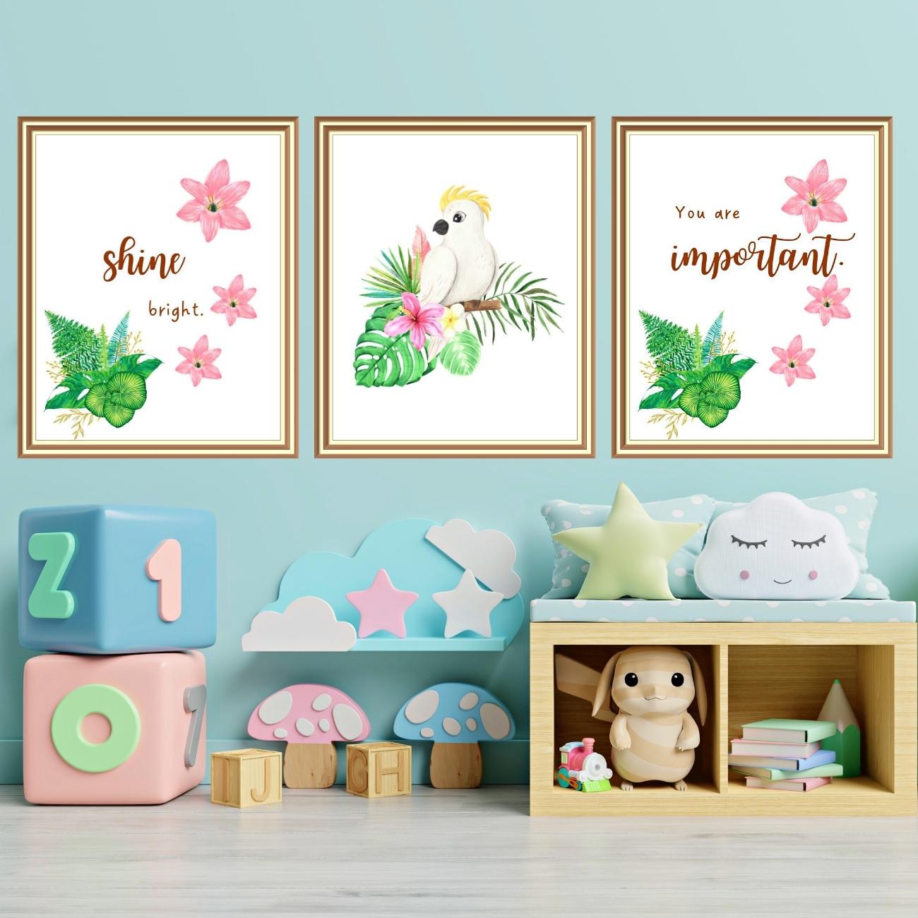 cockatoo wall art set of 3 cockatoo wall art set of 3