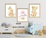 deer wall décor