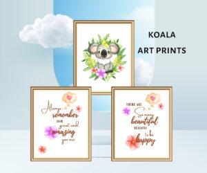 koala art prints