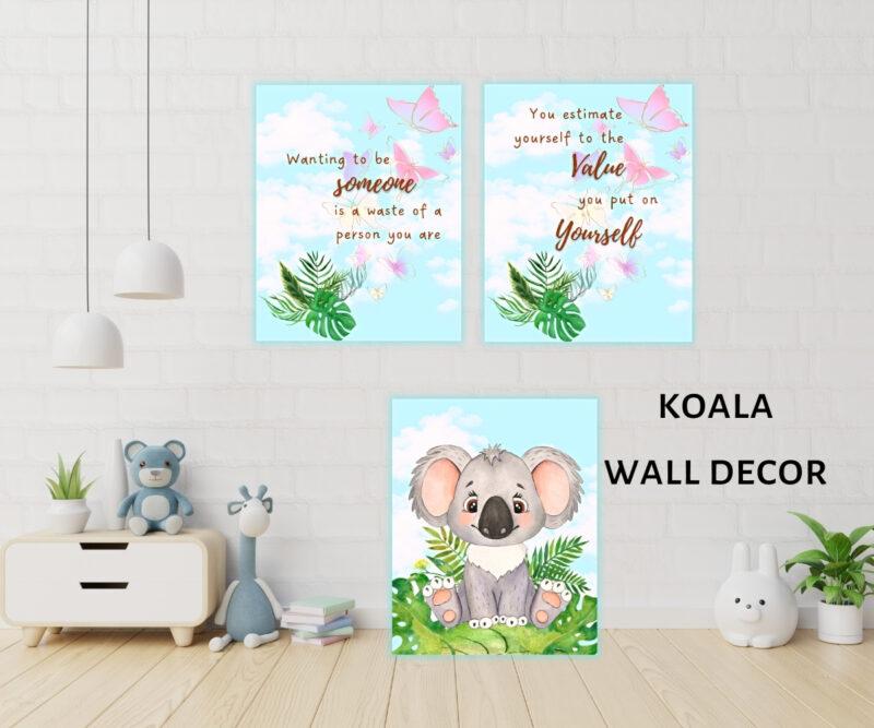 koala wall décor