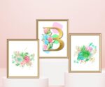 letter b wall art