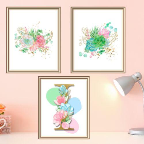 I wall art collection