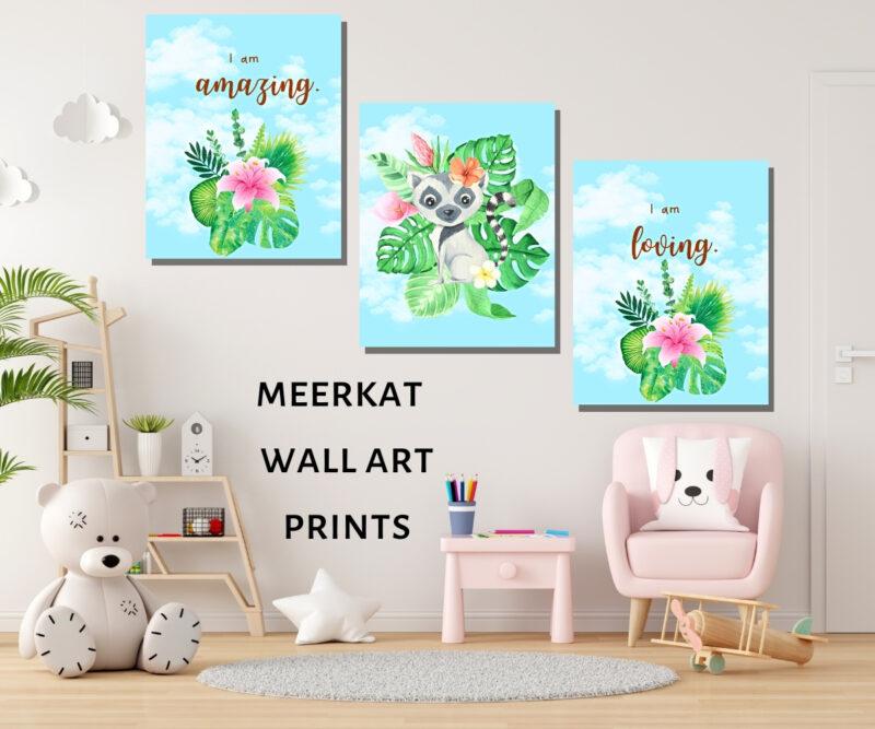 meerkat wall art prints