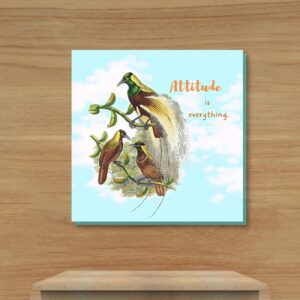 motivational quotes art prints with birds