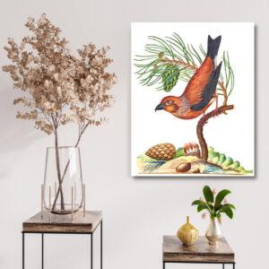 nature wall art for hallway