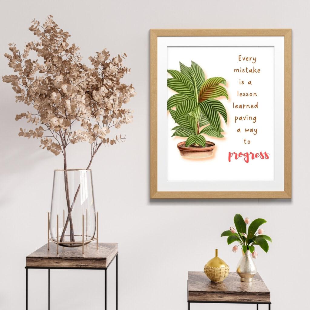 nature wall art quotes