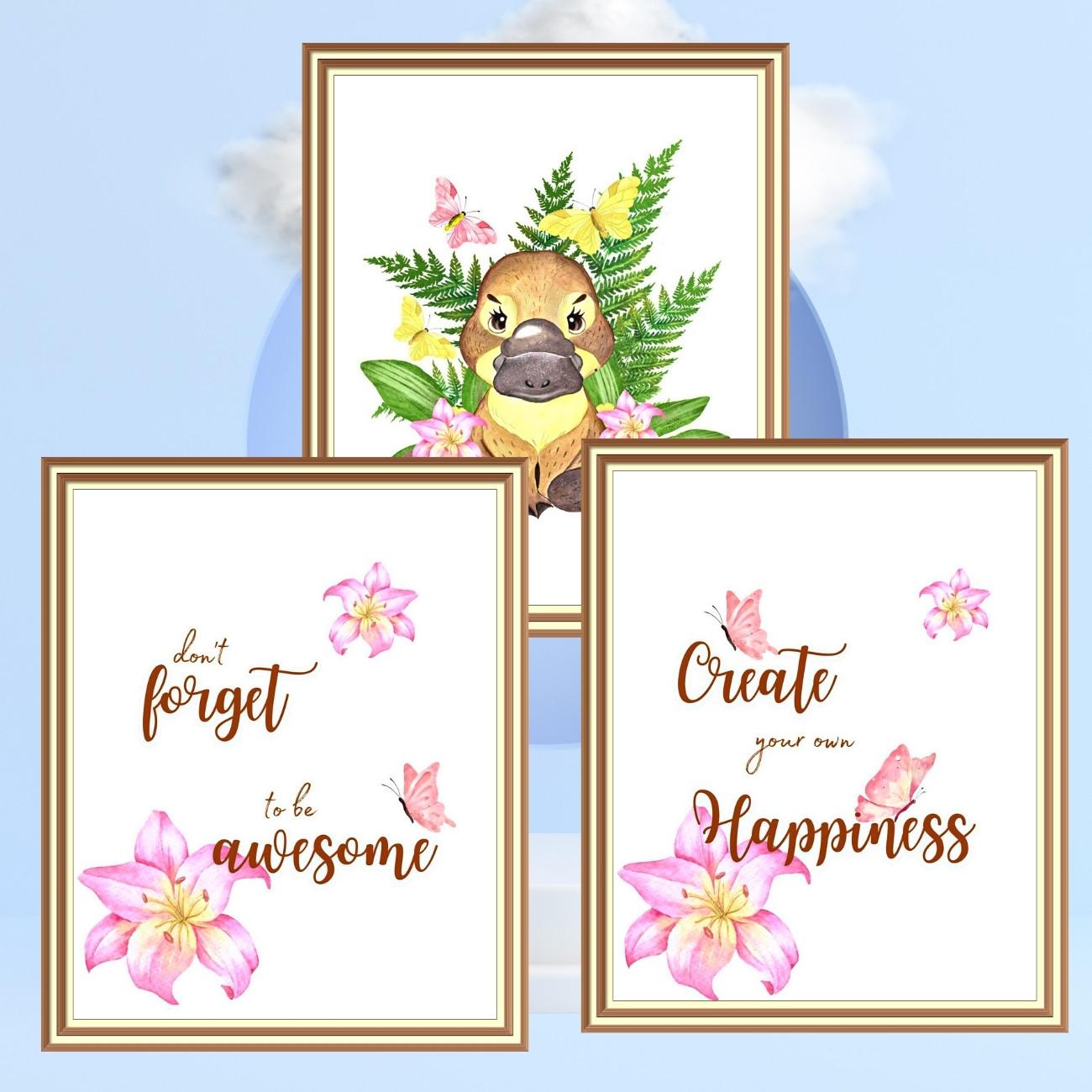 platypus wall art platypus wall art