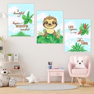 animal wall art set