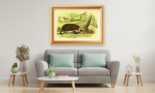 untamed wild animals prints