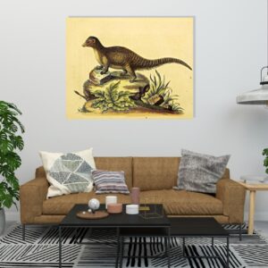 vintage wall décor ; reptile