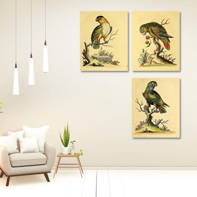 vintage wall décor set of 3