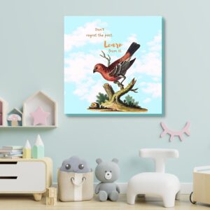 printable quote art with wild birds