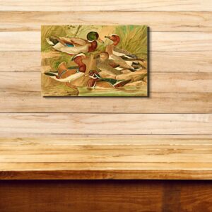 wildlife art décor for cabin