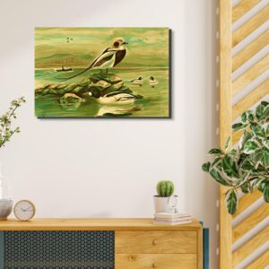 wildlife art décor for study room