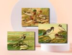 wildlife art décor set of three