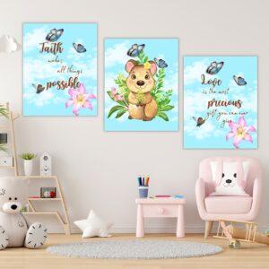 baby wombat prints set