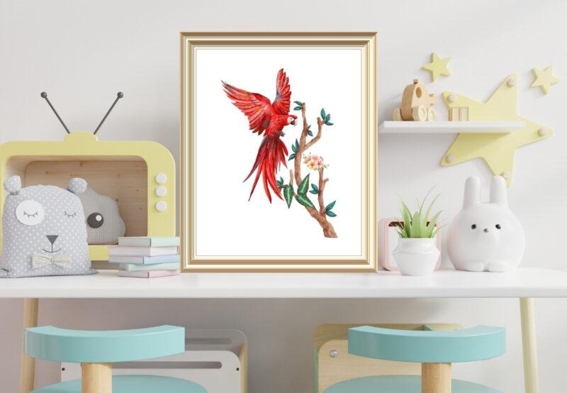 bird wall art