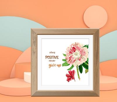dazzling floral wall décor art