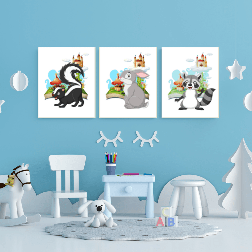 downloadable animal wall art prints