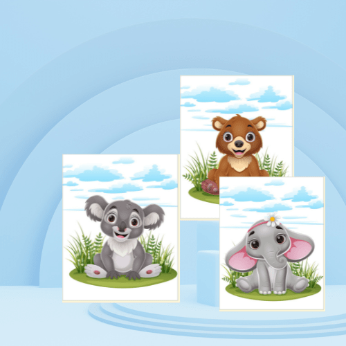 downloadable animal wall décor