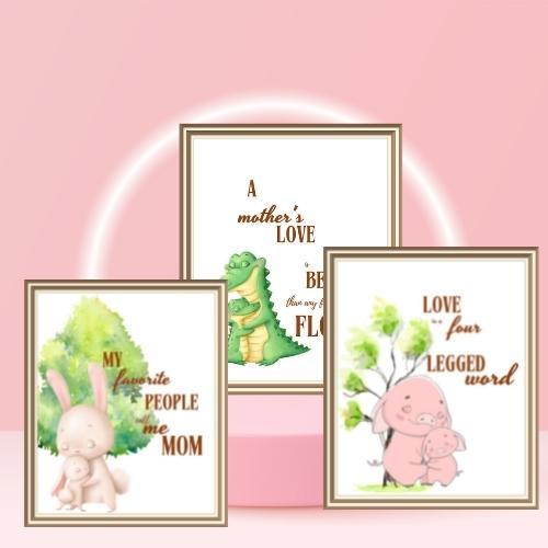 downloadable baby and mom prints