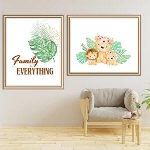 downloadable lion art prints