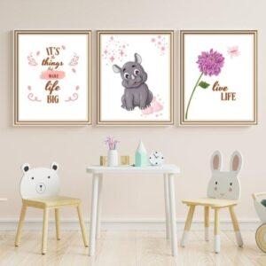 downloadable rhino wall art