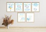 elephant art for nursery set