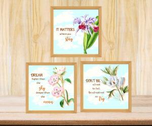 floral art prints