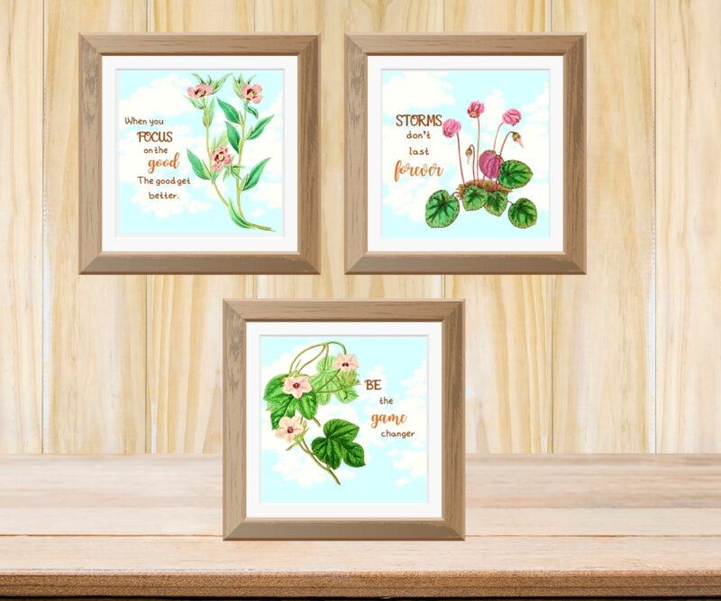 floral artwork prints