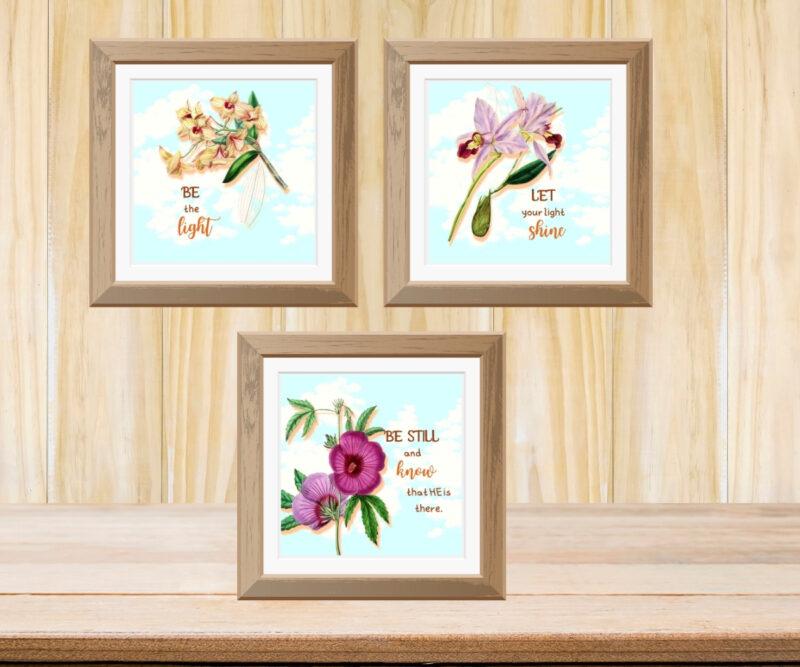 flower wall decoration