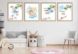 lion and cub prints