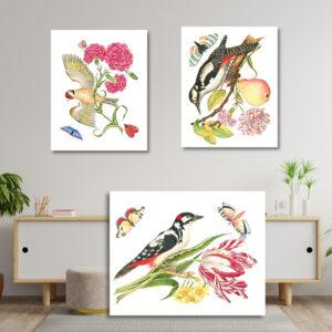 nature scene wall art set of 3