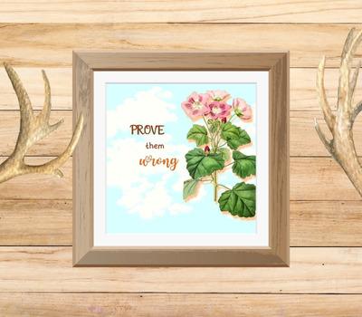 ornate flower wall art