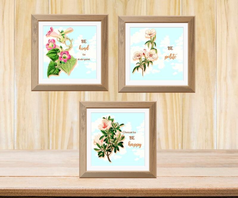 printable botanical wall art