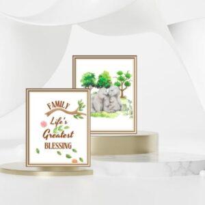 printable mommy bear and cub