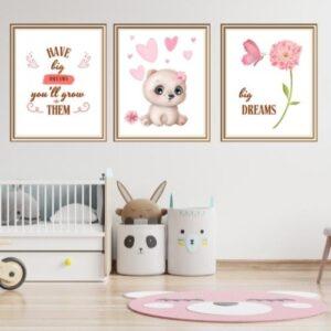 printable polar bear wall art