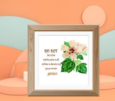 radiant floral wall décor art