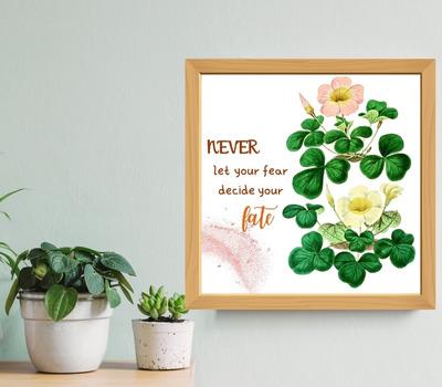 vibrant botanical wall art