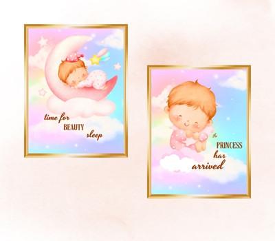 adorable baby feet art prints