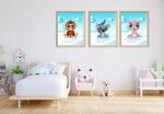 baby animal art prints