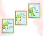 cherished memories wall art set of 3