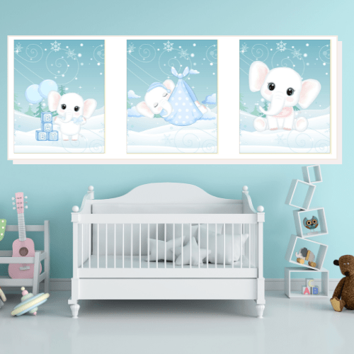 downloadable cute baby elephant art